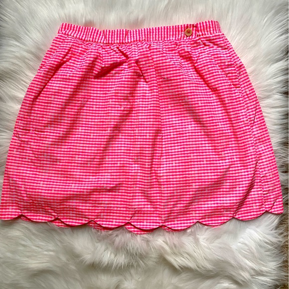 Lilly Pulitzer scalloped skirt - Picture 2 of 5